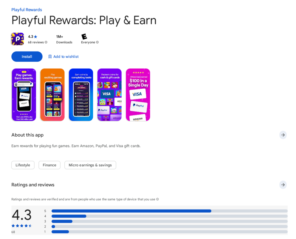 Play to Earn, Mobile Gaming Rewards, Earn Cash Playing Games, Gift Card Rewards App, Playful Rewards, Passive Income Apps, Win Money Games, Android Gaming, iOS Gaming, Online Rewards.